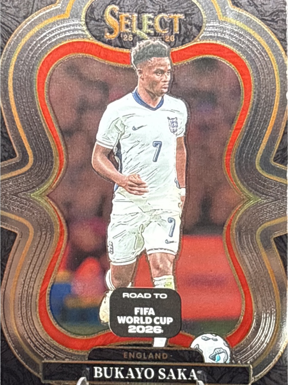 Panini Select Bukayo Saka Soccer Trading Card